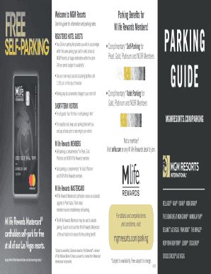 MGM Resorts Parking Guide.